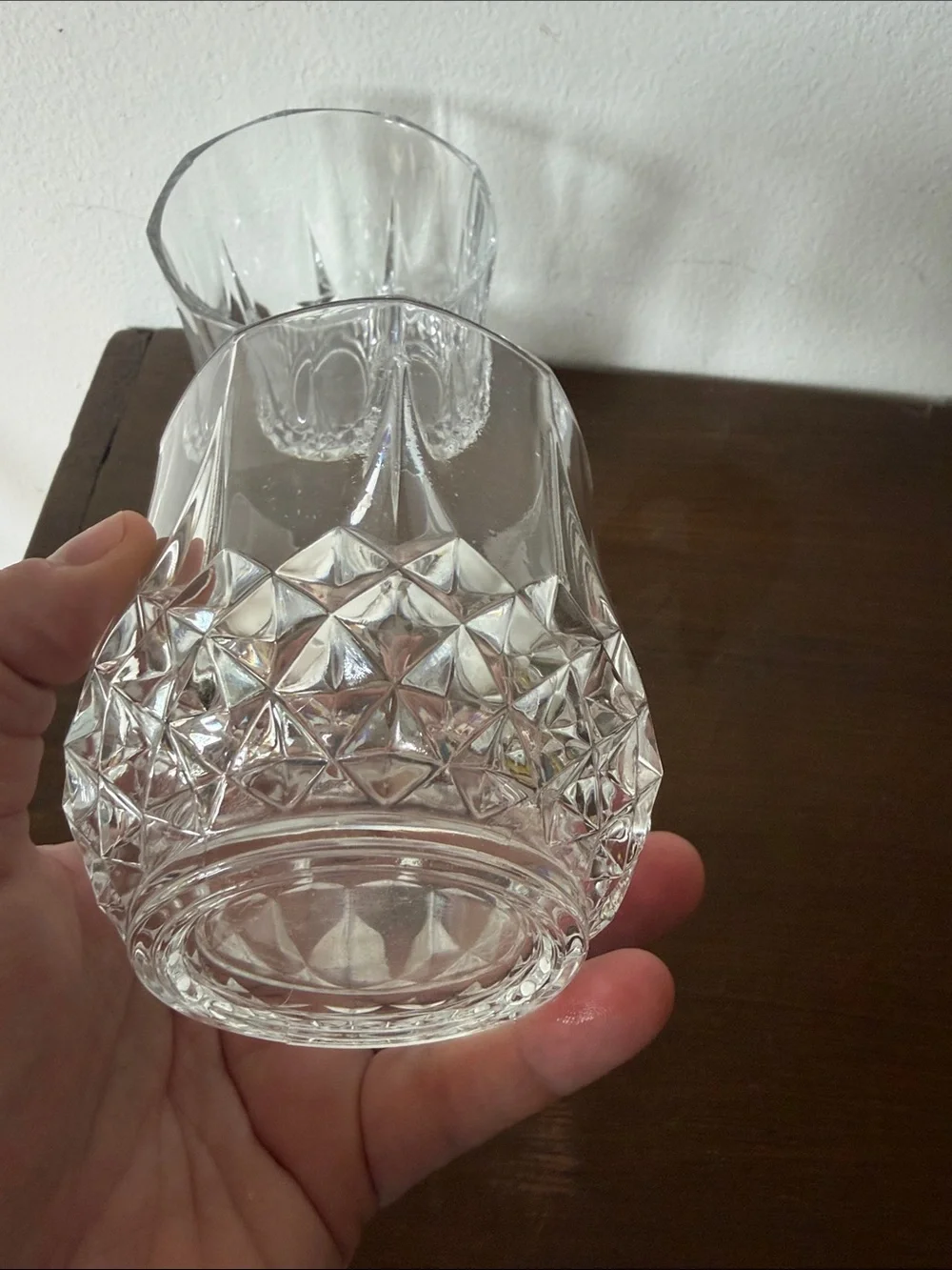 Cristal D’Arques elegant whiskey cocktails
